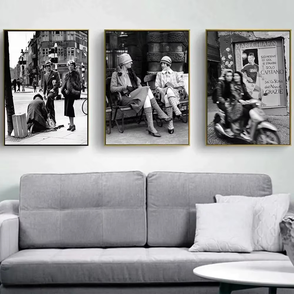 Vintage Fashion Photography - Fashion Black And White Vintage Photography