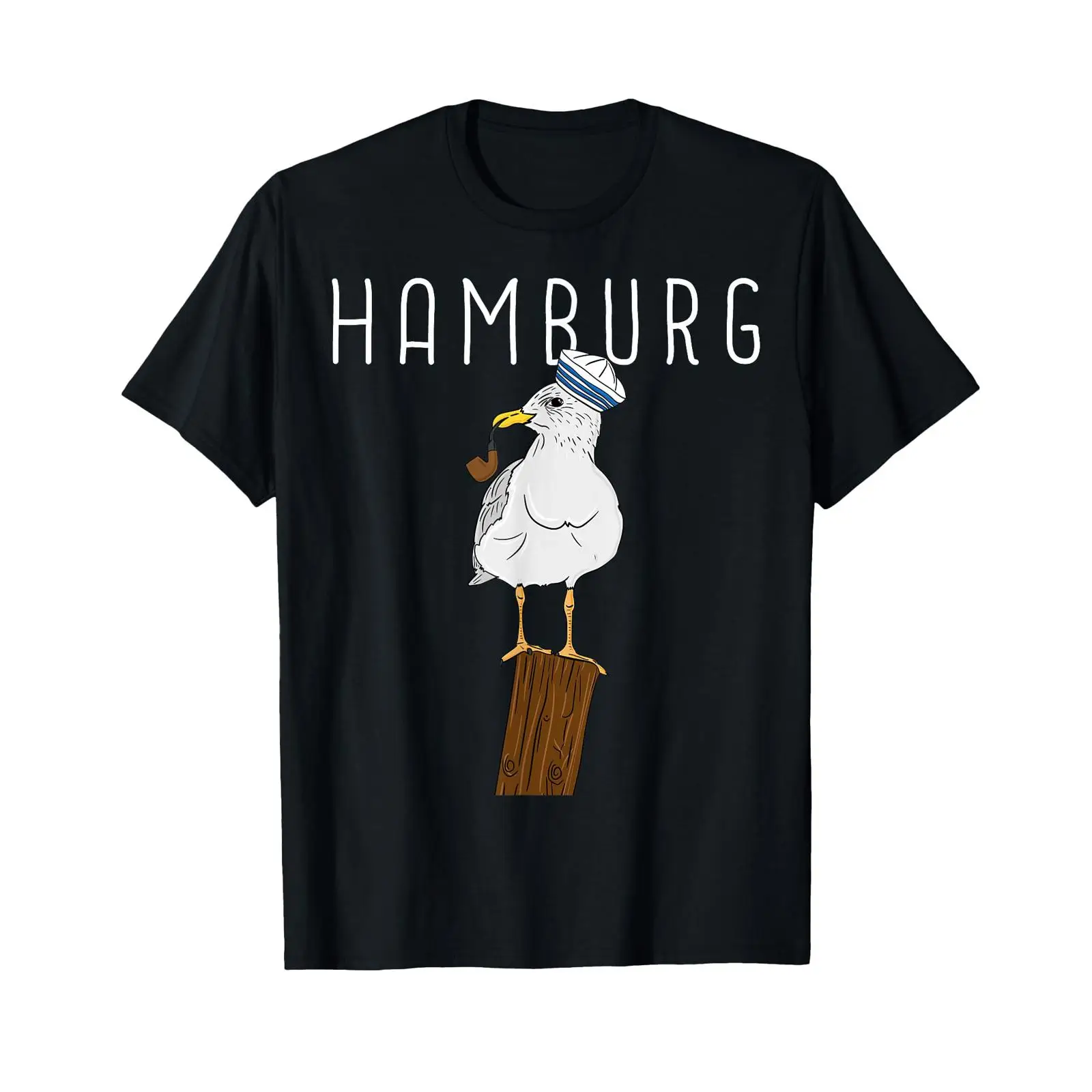 Vintage Fashion Hamburg - Moin Hamburg Spruch Möwe Digga See