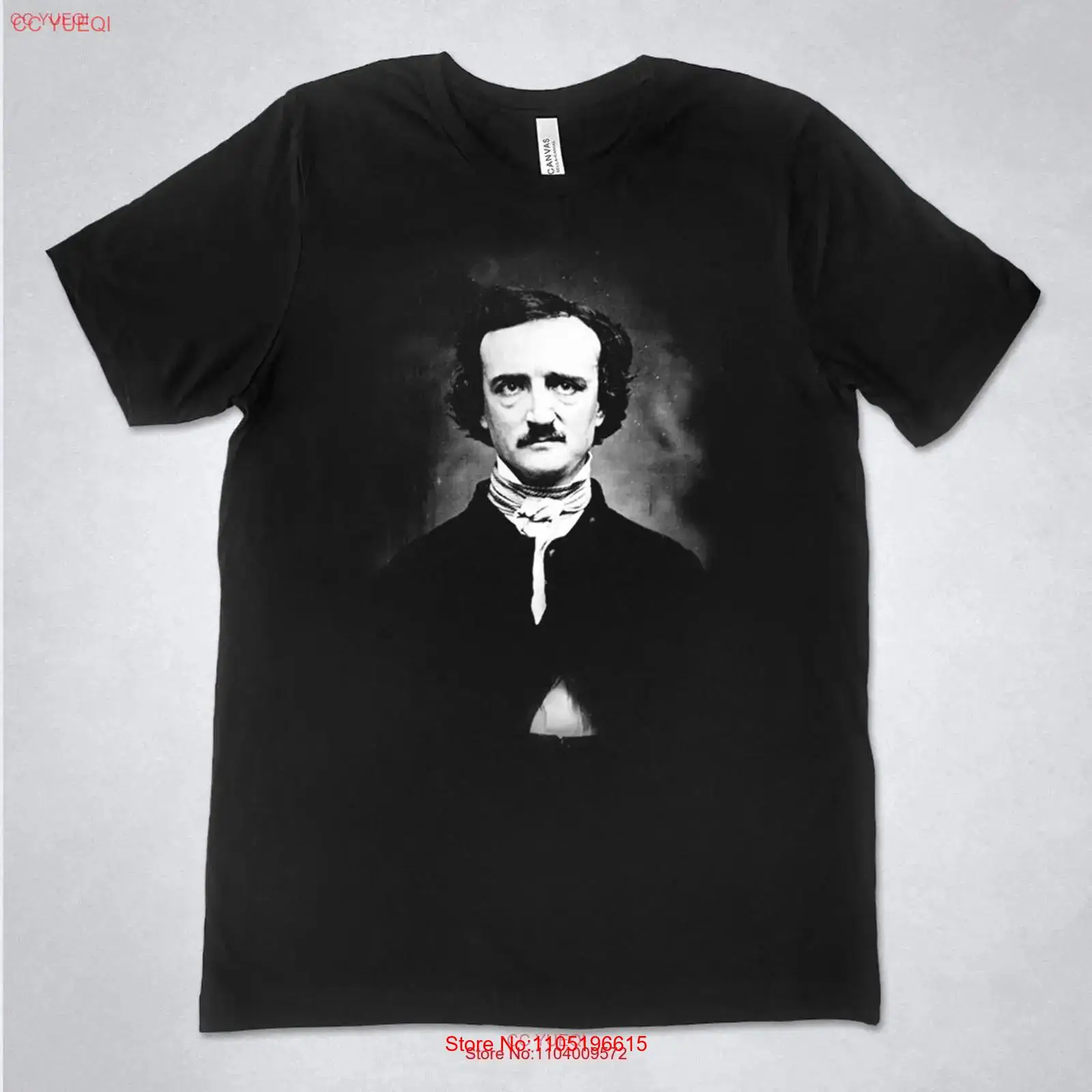Vintage Fashion Photos - Edgar Allan Poe shirt portrait photo