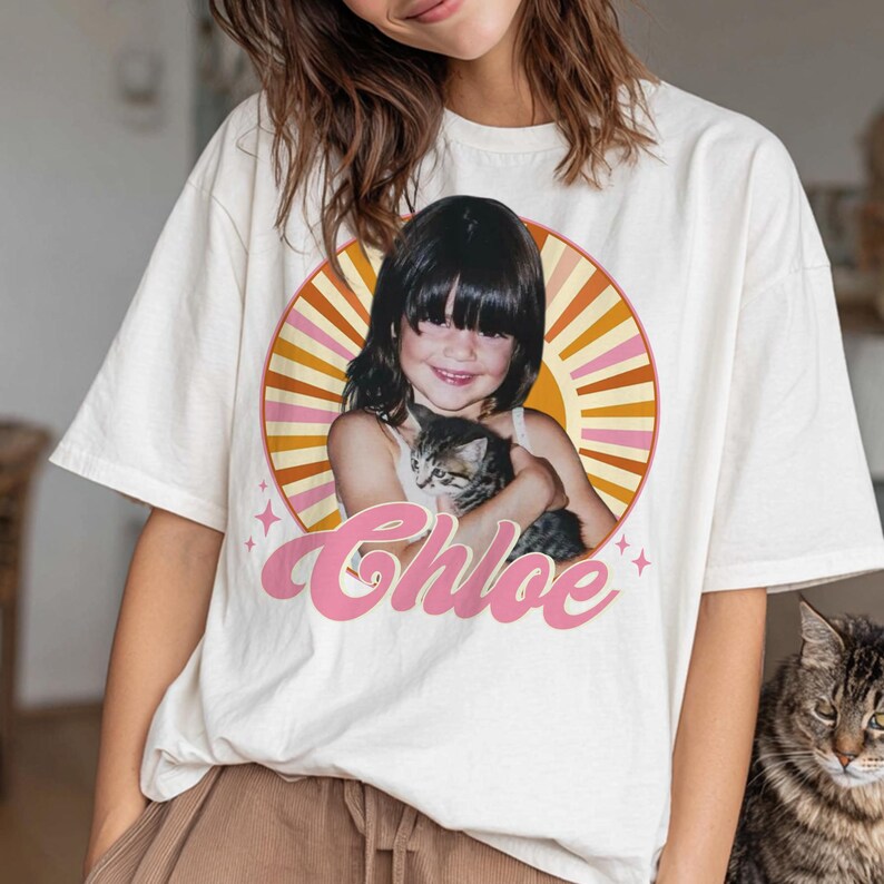 Vintage Fashion Photos - Custom Vintage Photo and Year Shirt
