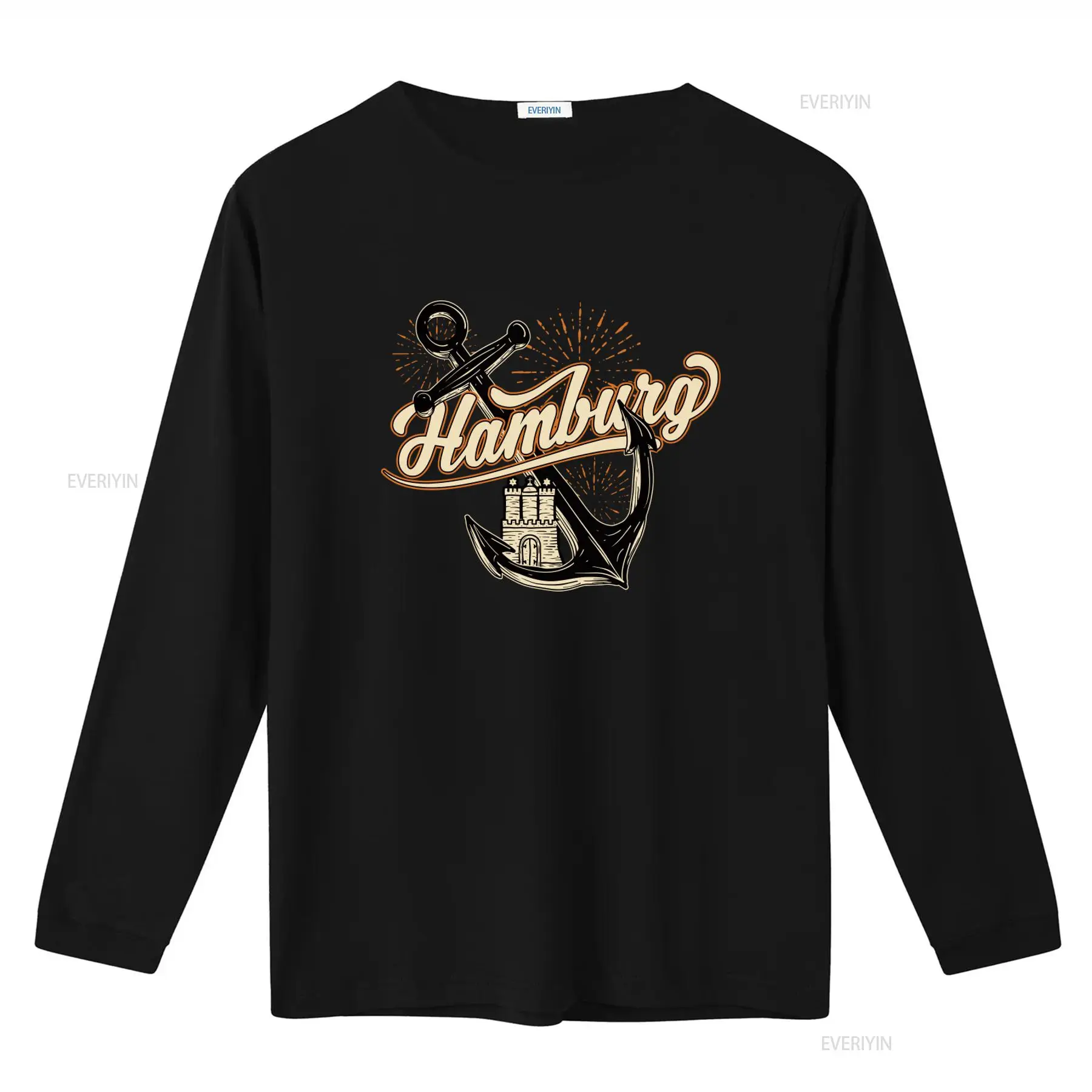 Mens Hamburg Anchor Print T Sh - đánh giá và giá Vintage Fashion Hamburg