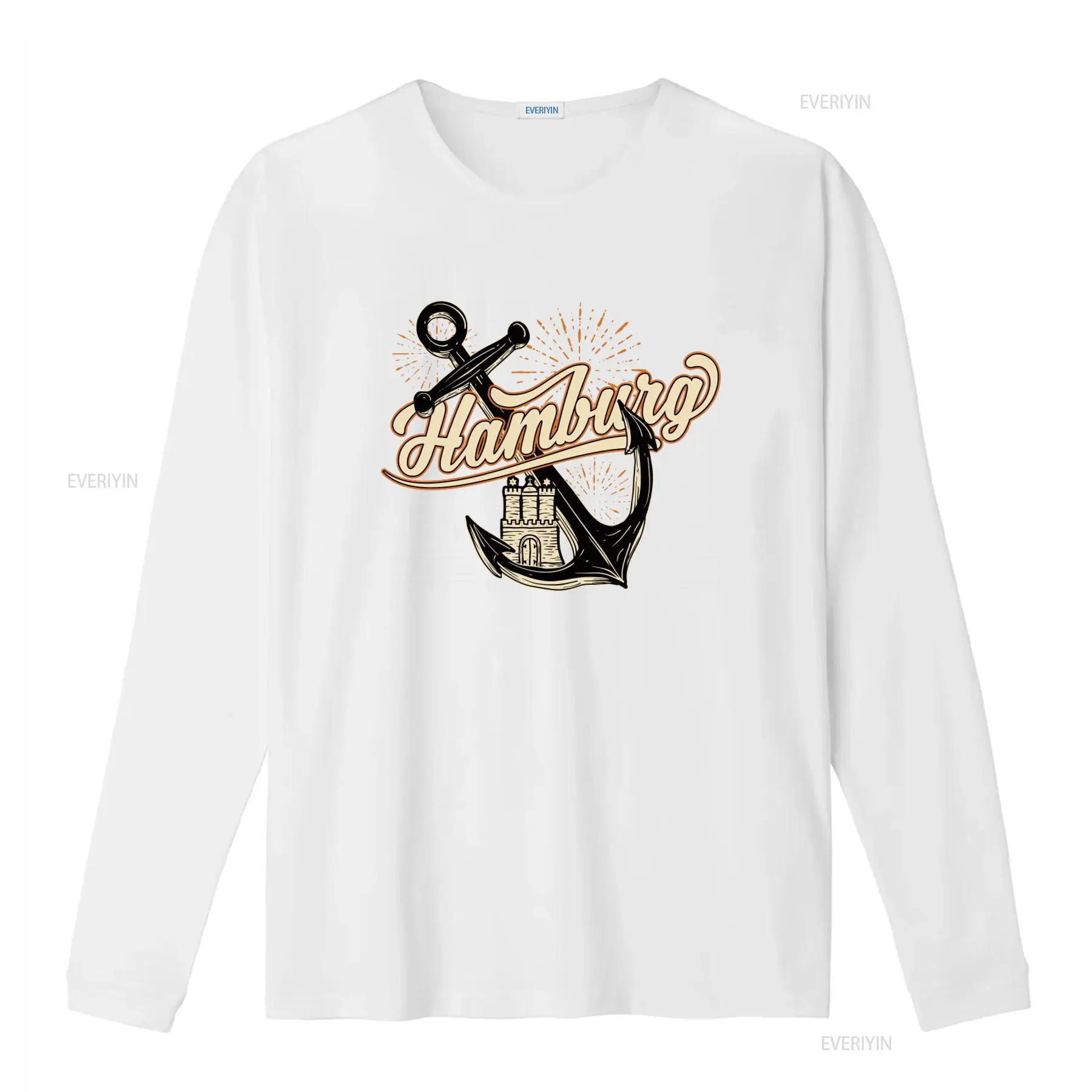 Mens Hamburg Anchor Print T Sh - đánh giá và giá Vintage Fashion Hamburg
