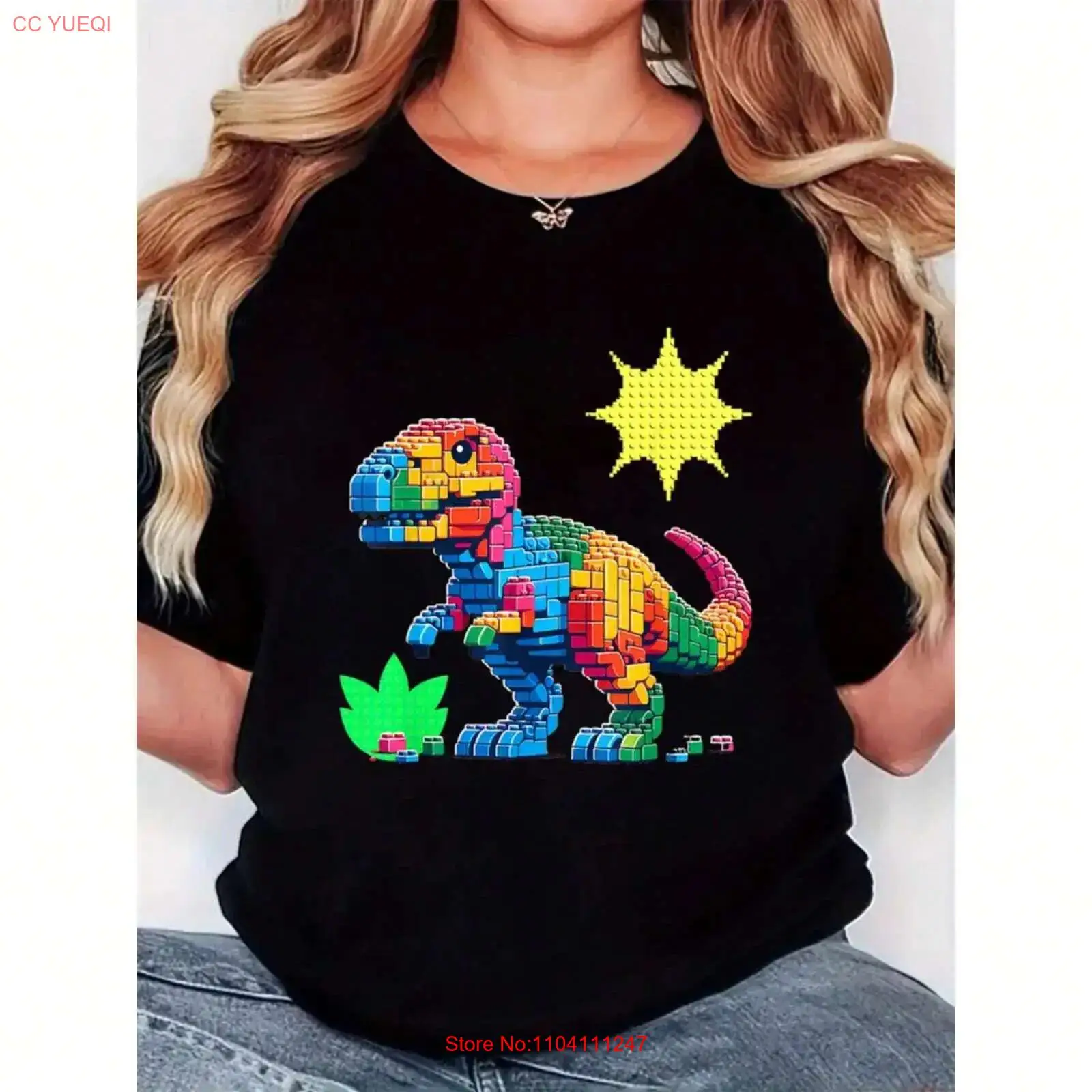 Women's T shirt colorful build - đánh giá và giá Vintage Fashion Build