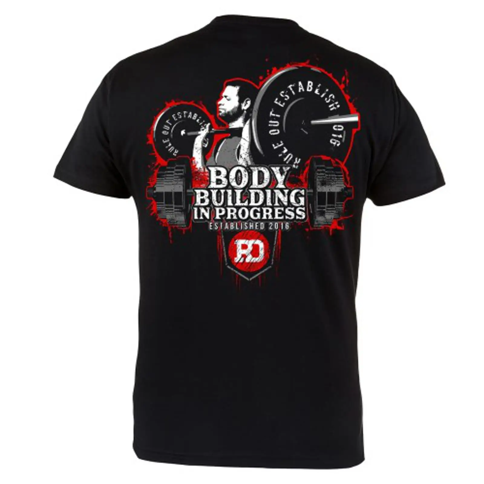 BODY BUILDING T SHIRT vintage  - đánh giá và giá Vintage Fashion Build
