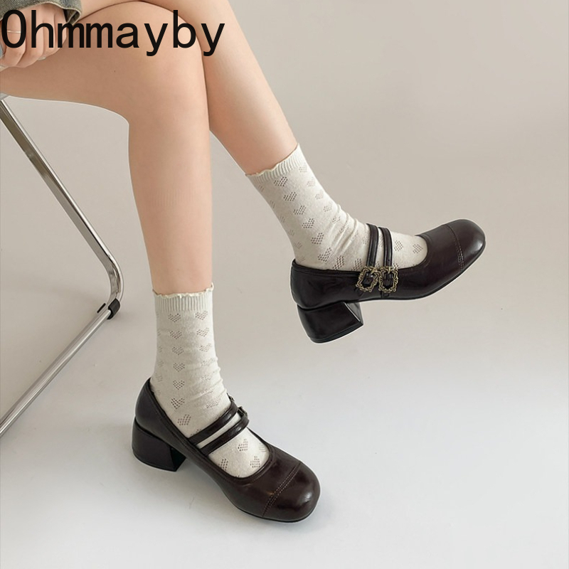 Vintage Thick Heel Women Mary  - đánh giá và giá Vintage Fashion In 2026