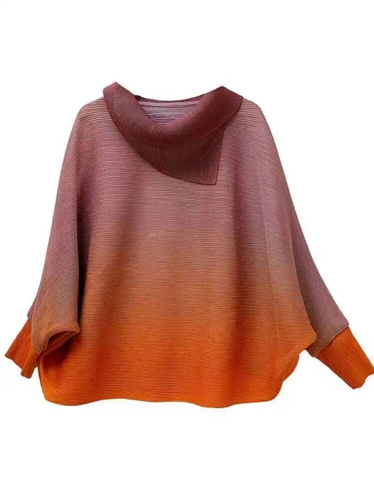 Pleated T-shirt Gradient For W - đánh giá và giá Vintage Fashion Build