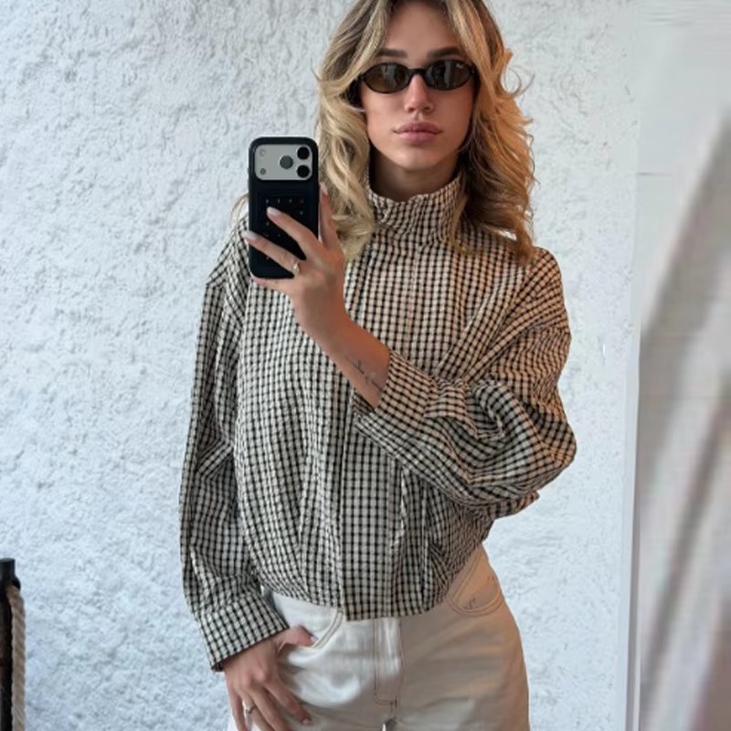 Plaid Bomber Jacket Women Demi - đánh giá và giá Varsity Jacket Wool