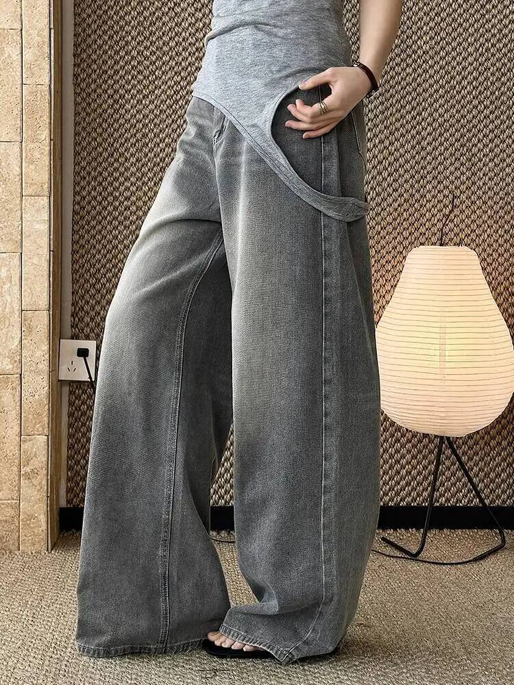 Waist Gray Denim High Vintage  - đánh giá và giá Vintage Fashion Build