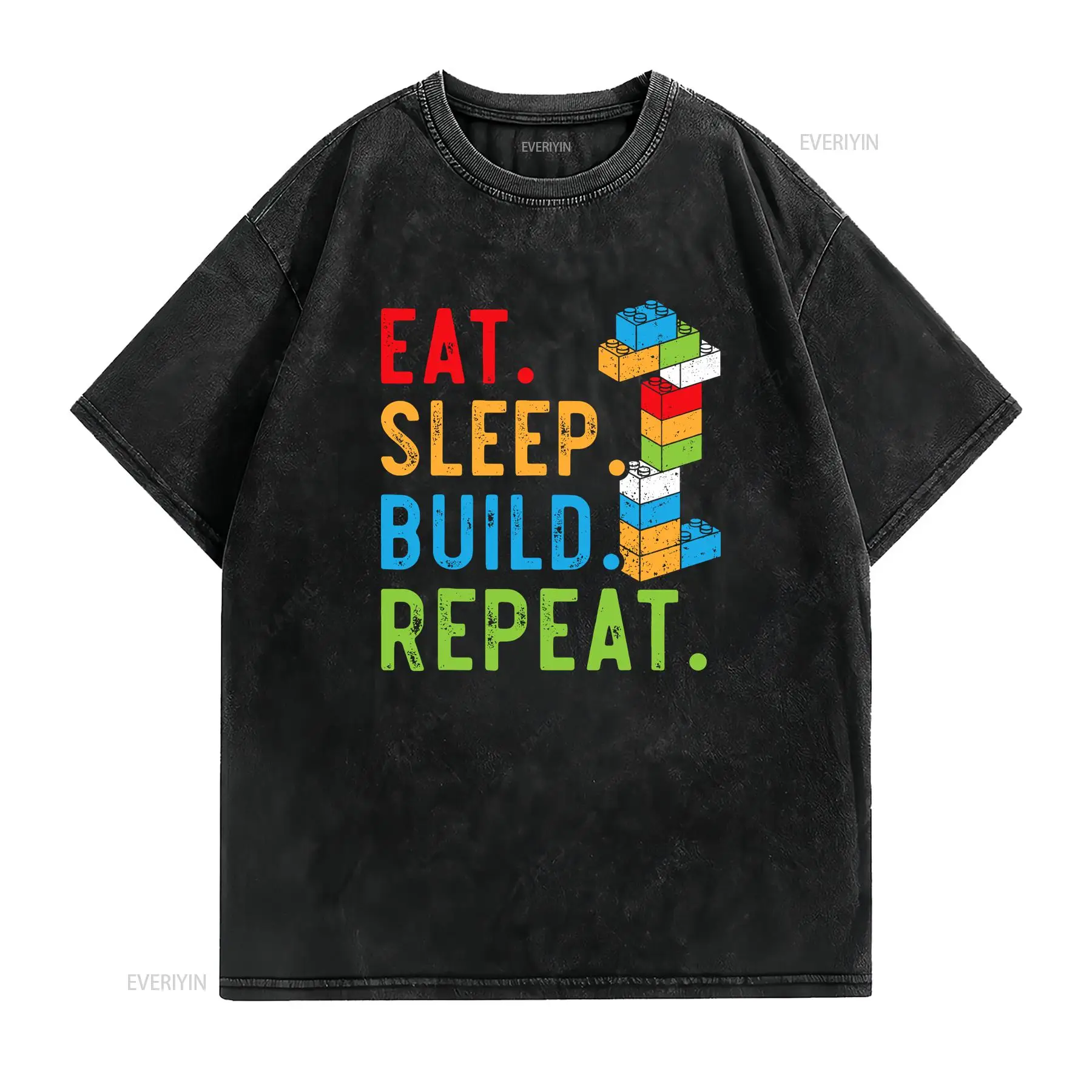 Eat Sleep Build Repeat Master  - đánh giá và giá Vintage Fashion Build