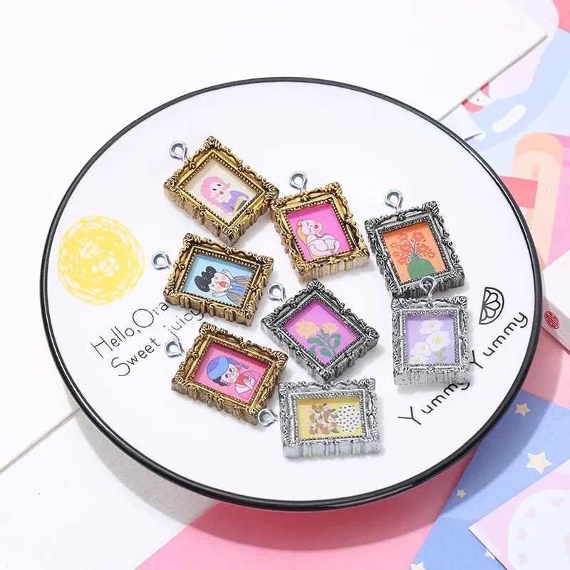 10Pcs Flatback Cabochon Vintag - đánh giá và giá Vintage Fashion Photos