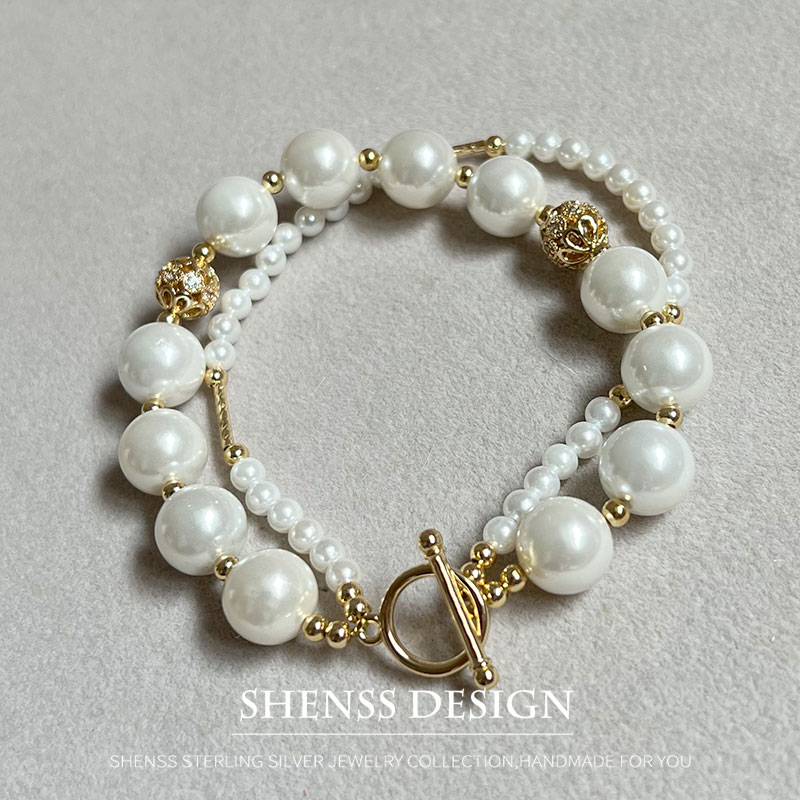 Double layer imitation pearl c - đánh giá và giá Vintage Fashion Photos