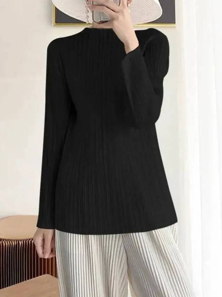 Fashion Solid Color Folds T Sh - đánh giá và giá Vintage Fashion Build