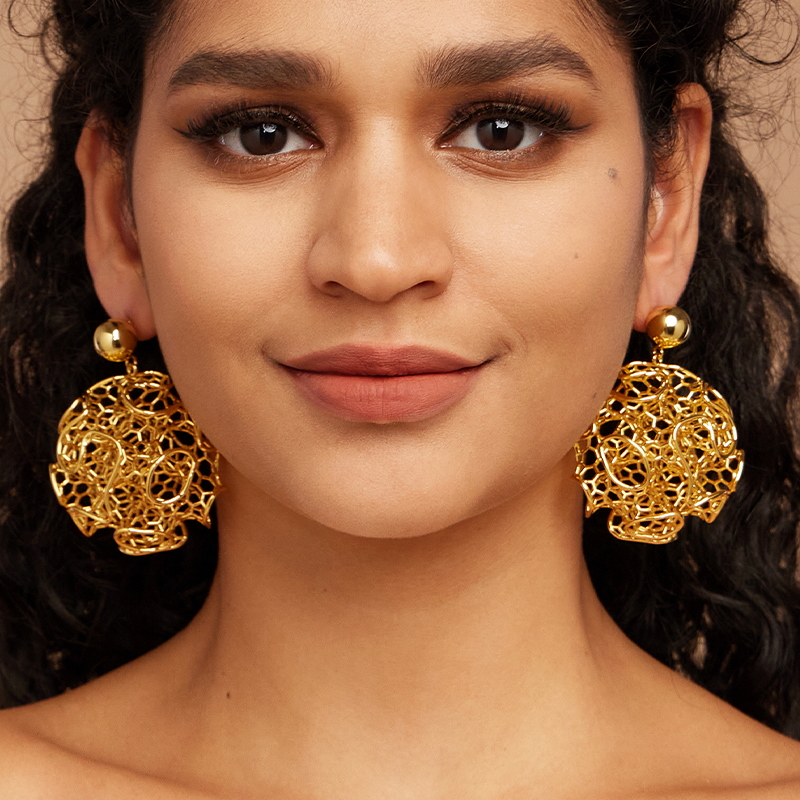 IVOG Round Vintage Earrings Fo - đánh giá và giá Vintage Fashion Websites