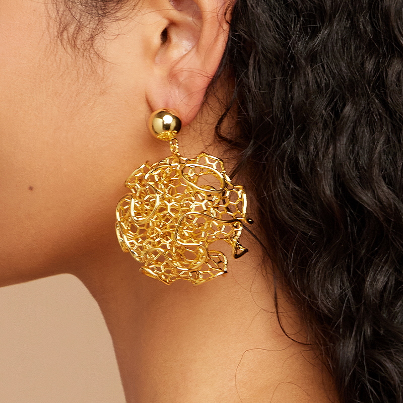IVOG Round Vintage Earrings Fo - đánh giá và giá Vintage Fashion Websites