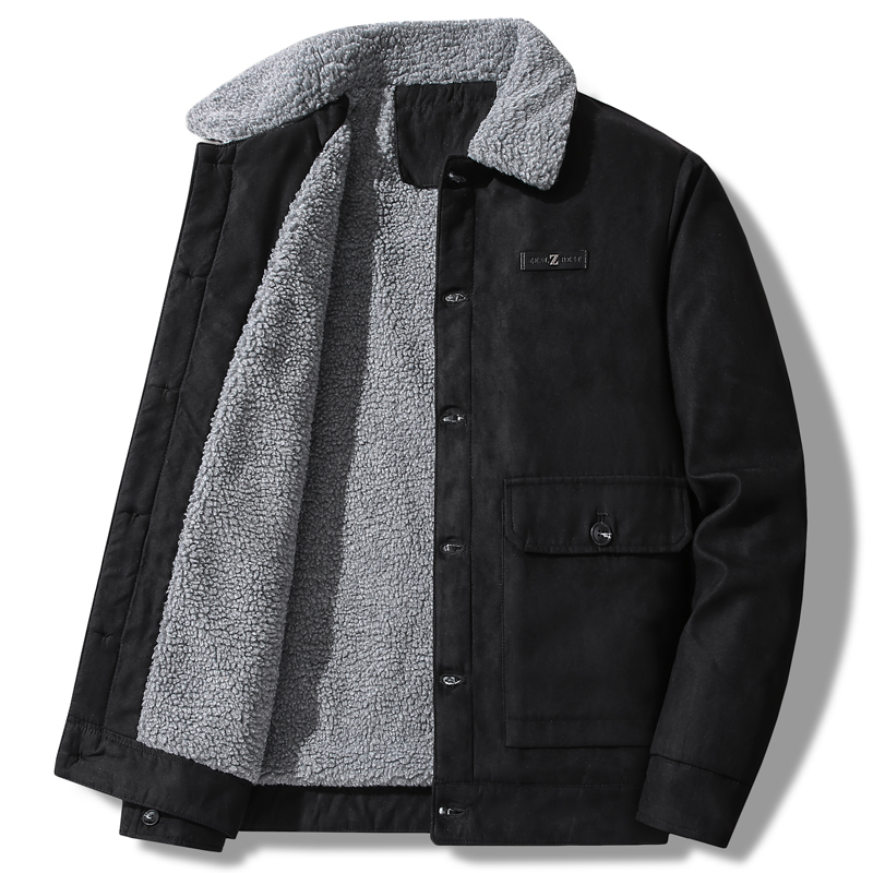 Men's Suede Jacket Autumn Retr - đánh giá và giá Varsity Jacket Wool