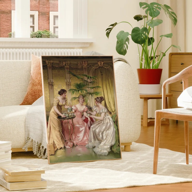 The Renaissance Women Portrait - đánh giá và giá Vintage Fashion Art