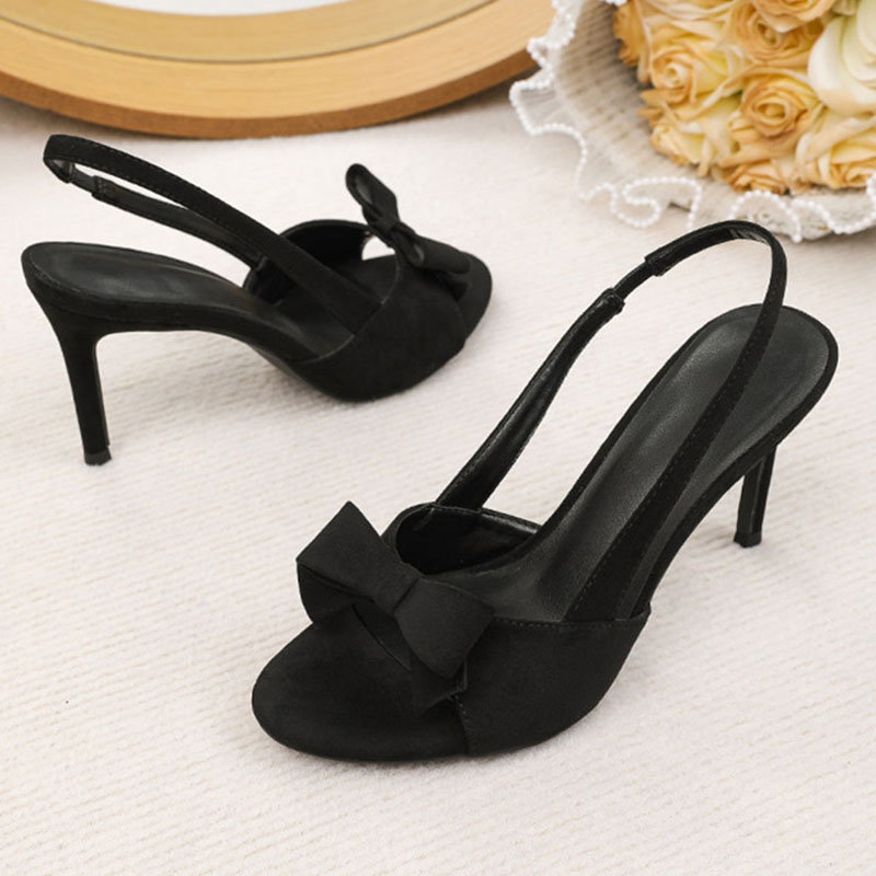 2026 Summer Peep Toe Backless  - đánh giá và giá Vintage Fashion In 2026