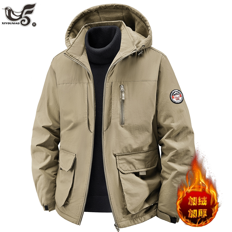Plus Size 7XL 8XL Men Parkas T - đánh giá và giá Varsity Jacket Wool