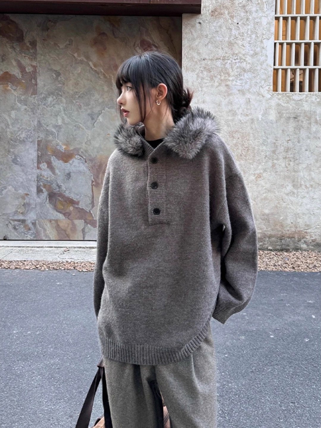 Fur Collar Brown Jackets Mens  - đánh giá và giá Varsity Jacket Wool