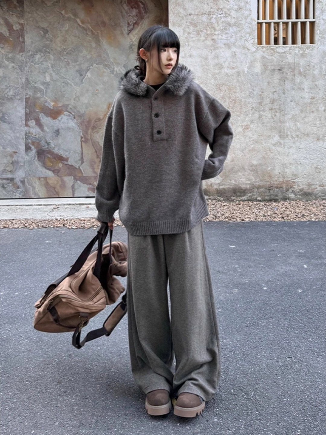 Fur Collar Brown Jackets Mens  - đánh giá và giá Varsity Jacket Wool